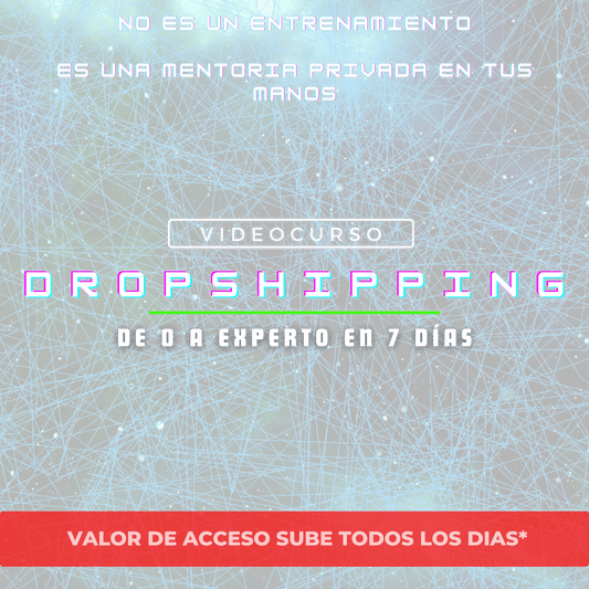 VIDEOCURSO DROPSHIPPING G.E.M - glitch en la matrix